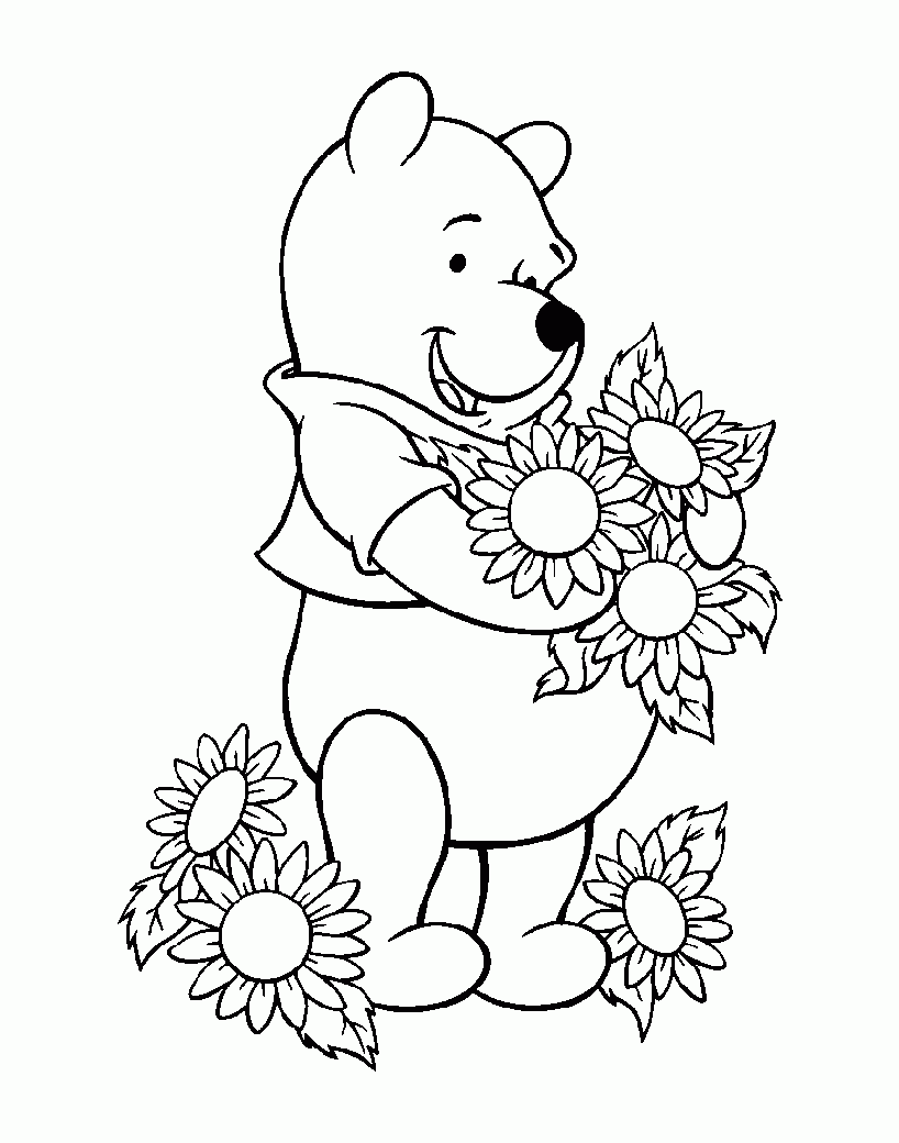 winnie the pooh coloring pages