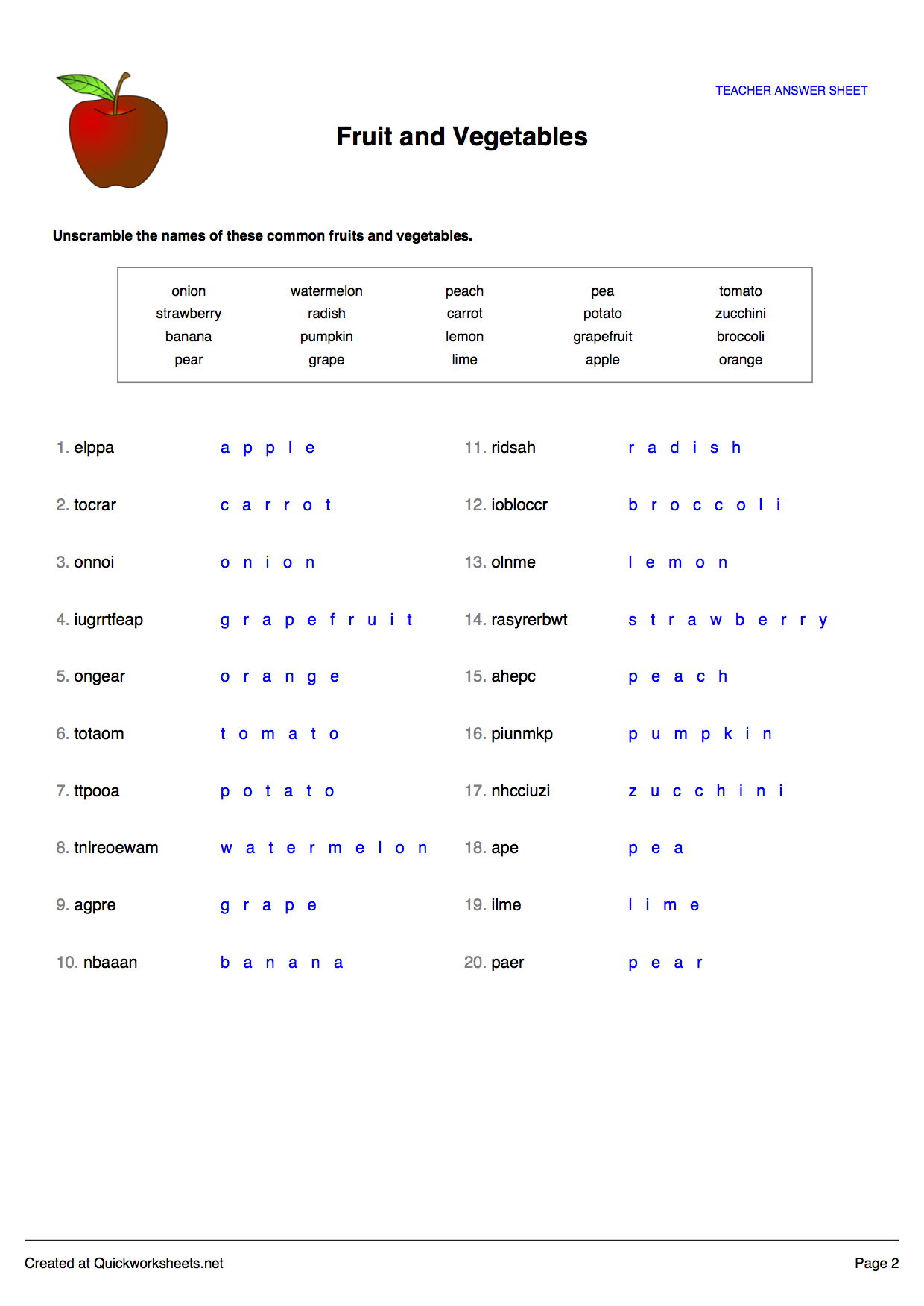 Free Word Scramble Word Jumble Anagram Worksheet Generator