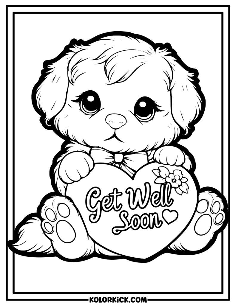 Get Well Soon Coloring Pages 100 Free Printable PDFs Get Well Soon Coloring Pages 100 Free Printable PDFs