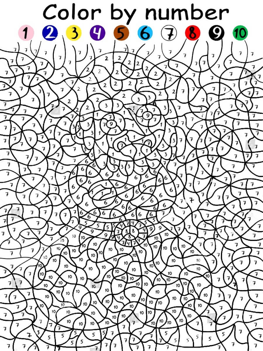 difficult colour by numbers difficult colour by numbers