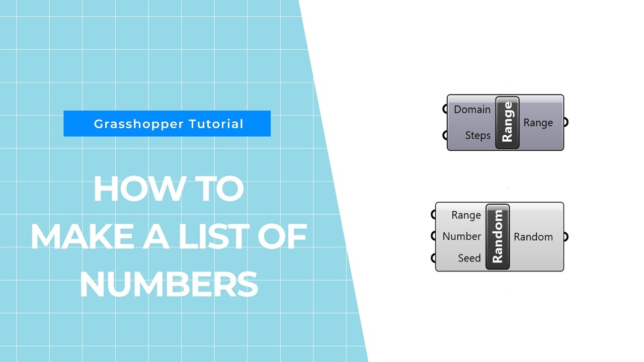 How To Create A List Of Numbers Beginner Tutorial Random Range EP 20 YouTube