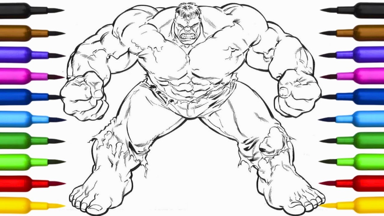 incredible hulk coloring pages incredible hulk coloring pages
