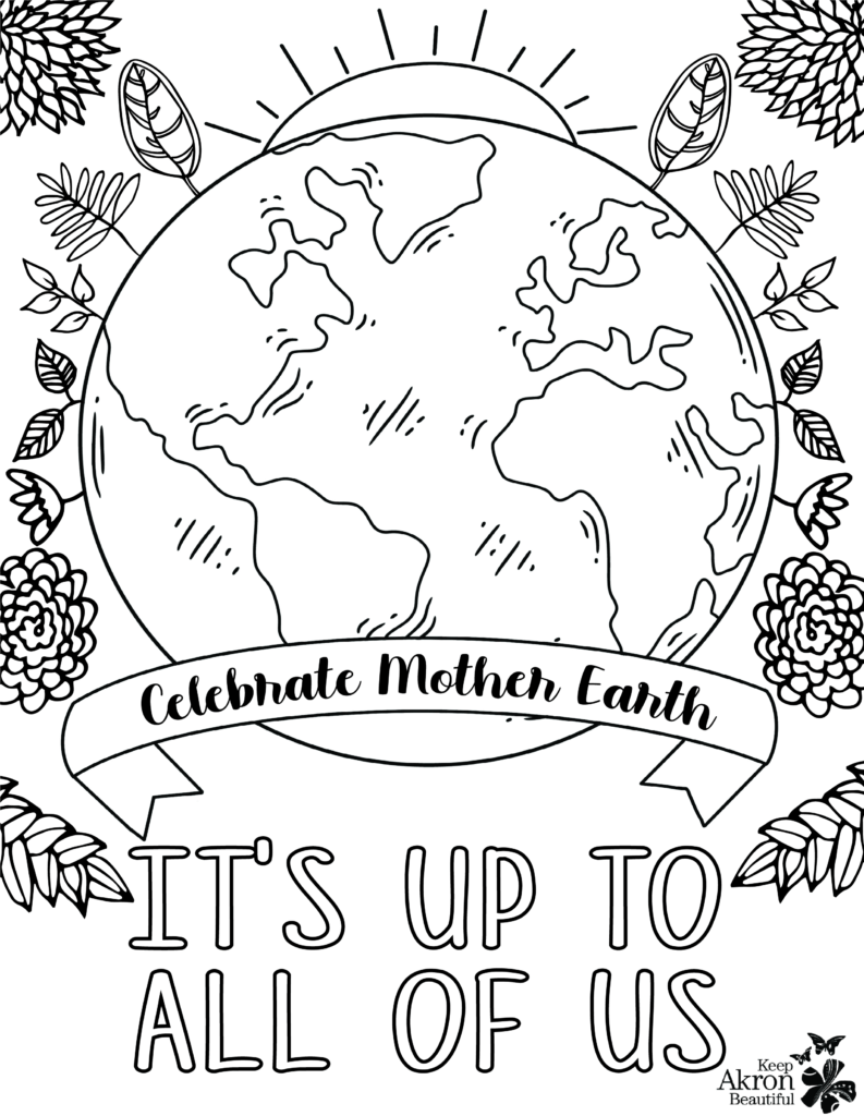 earth day coloring pages