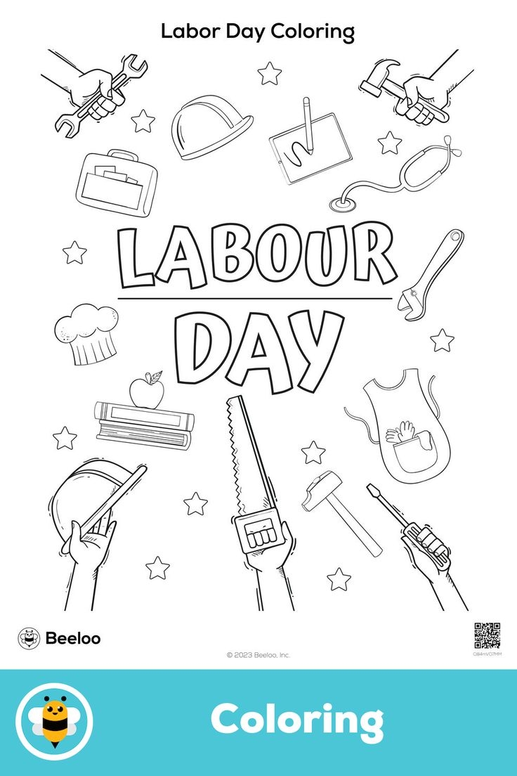 Labour Day Coloring Labour Day Coloring