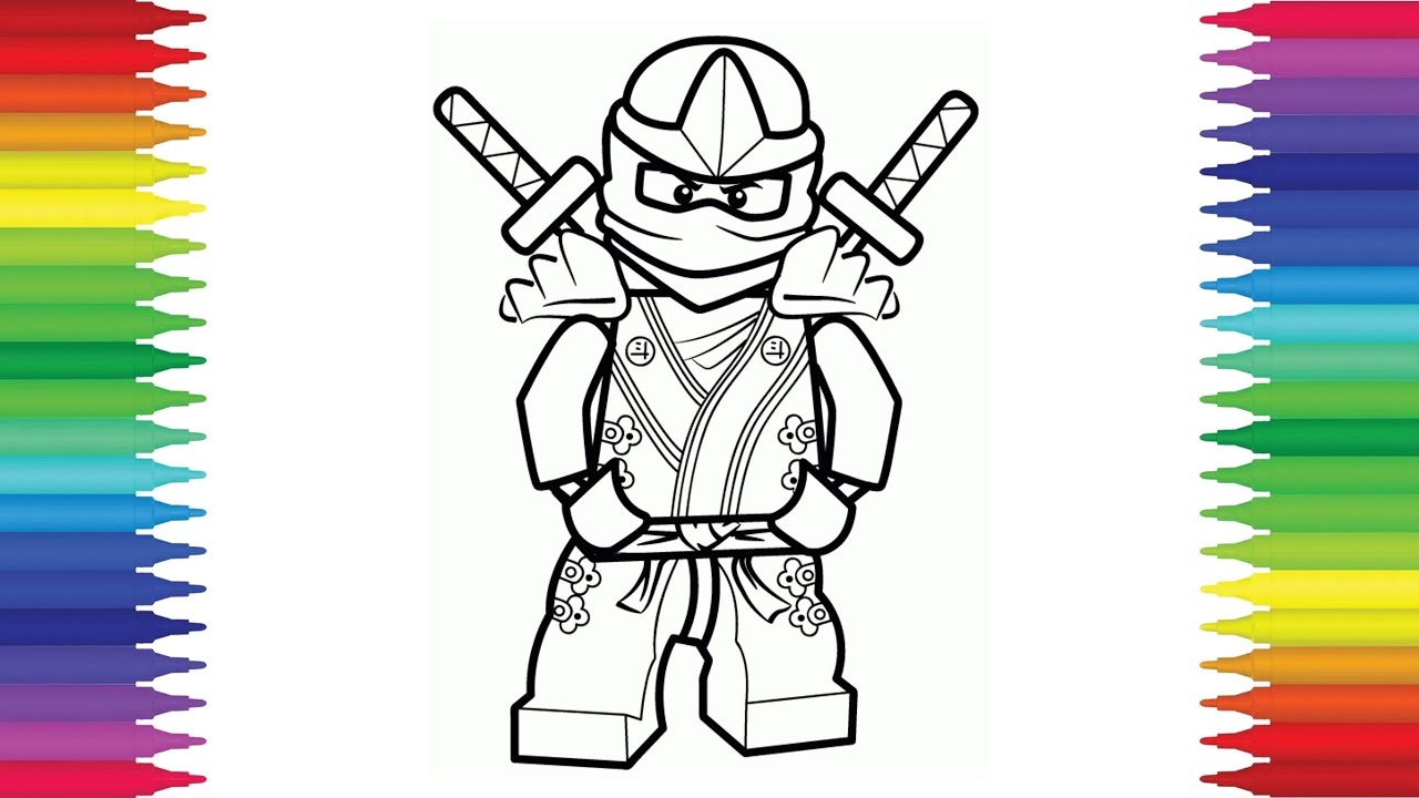 lego ninjago coloring pages