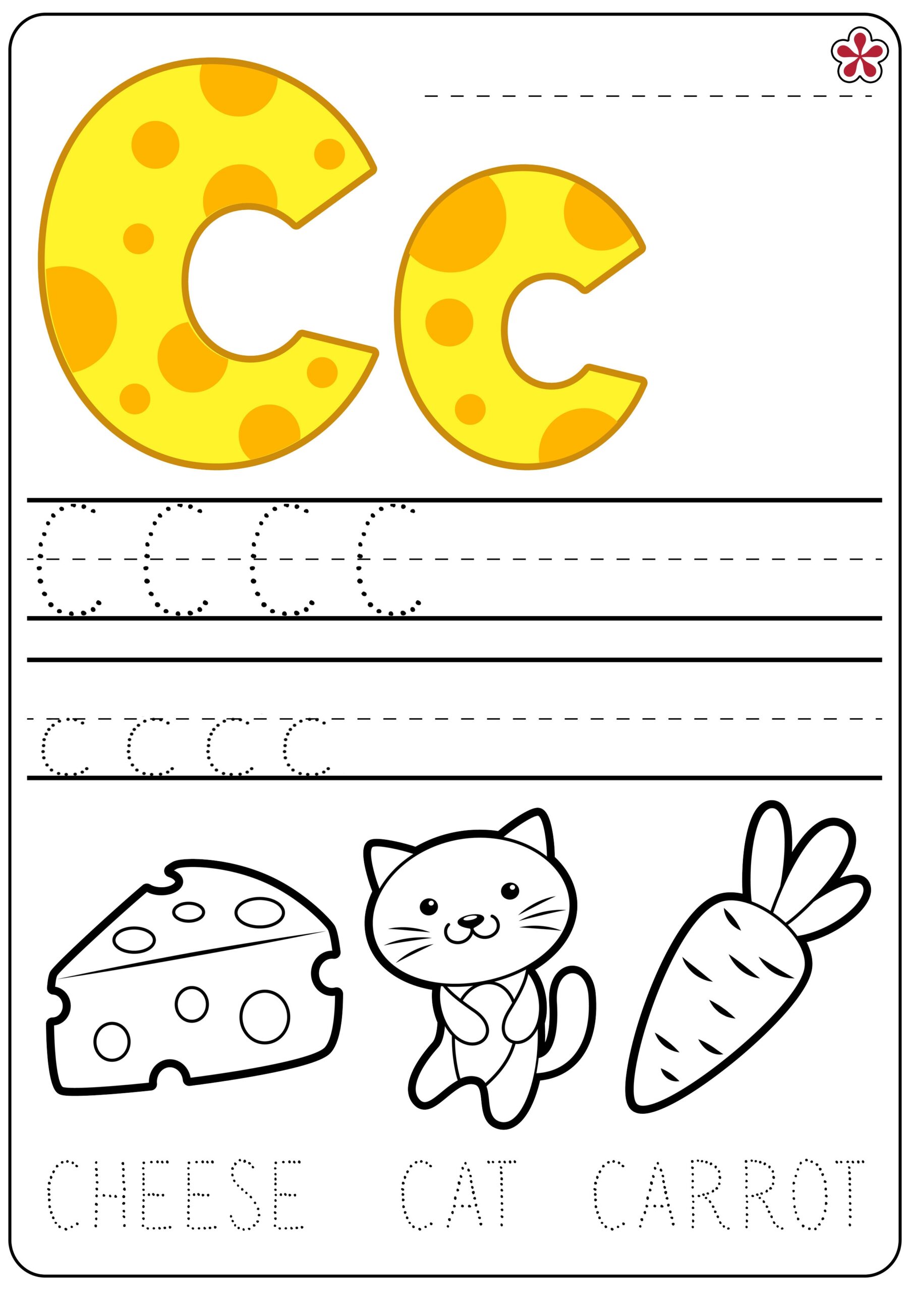 letter c tracing worksheets letter c tracing worksheets