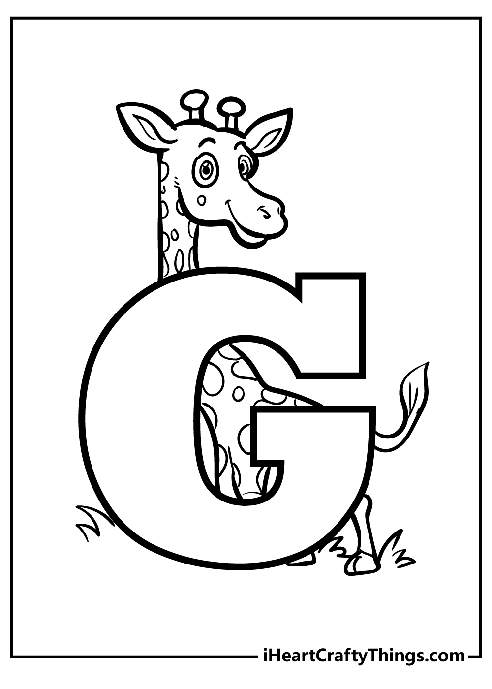 Letter G Coloring Pages 100 Free Printables 
