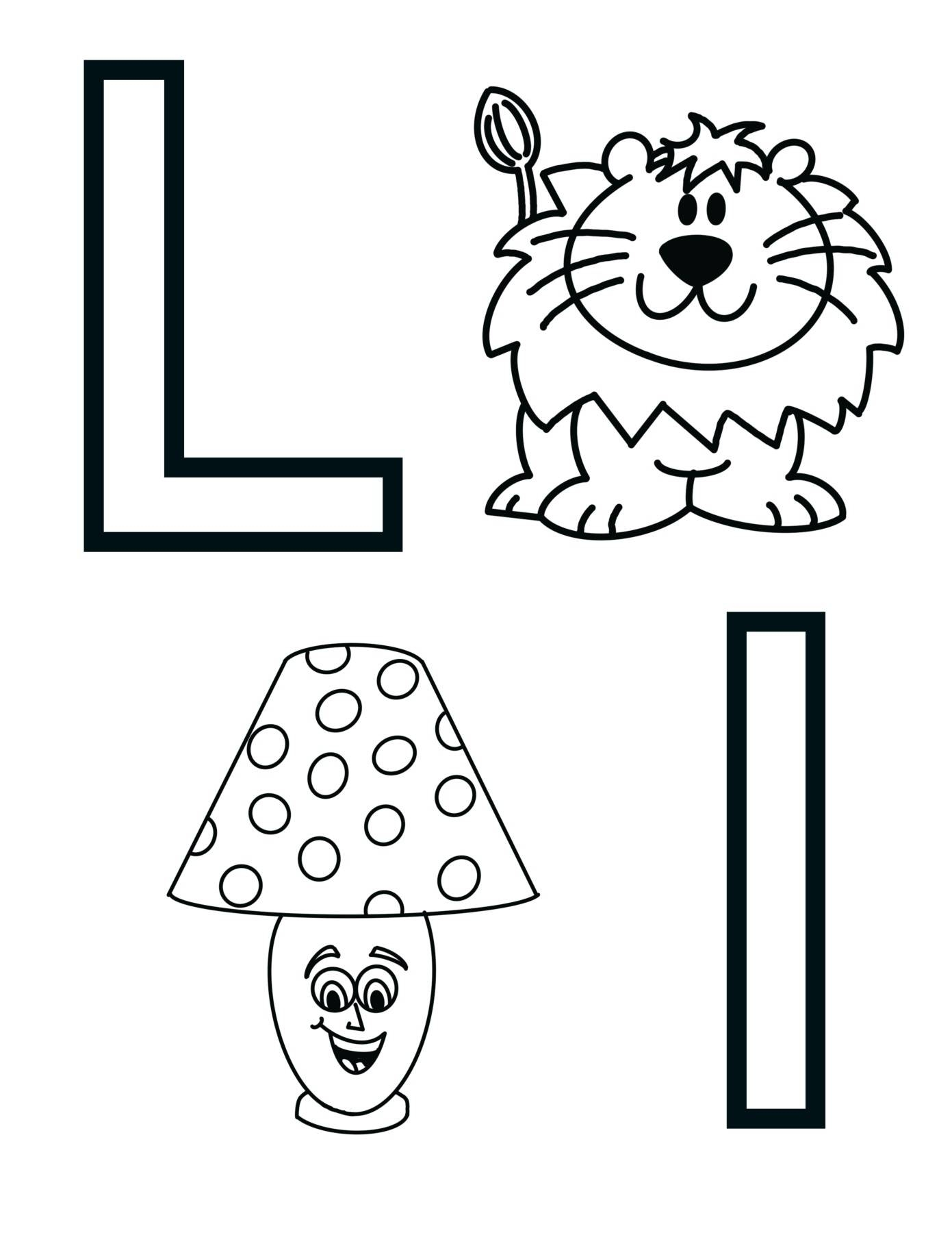 Letter L Alphabet Coloring Page Worksheet By Knox Worksheets TPT Letter L Alphabet Coloring Page Worksheet By Knox Worksheets TPT