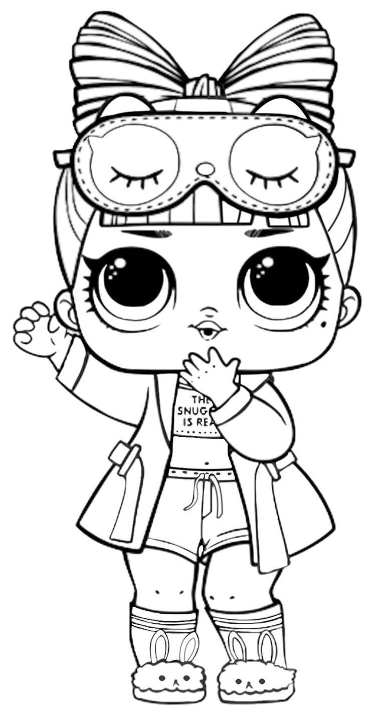 lol dolls colouring pages