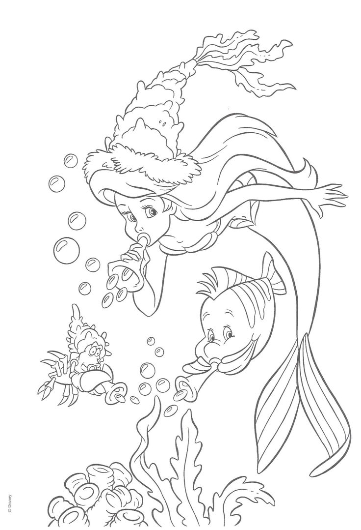 Mermaid Coloring Pages Birthday Party Mermaid Coloring Pages Birthday Party