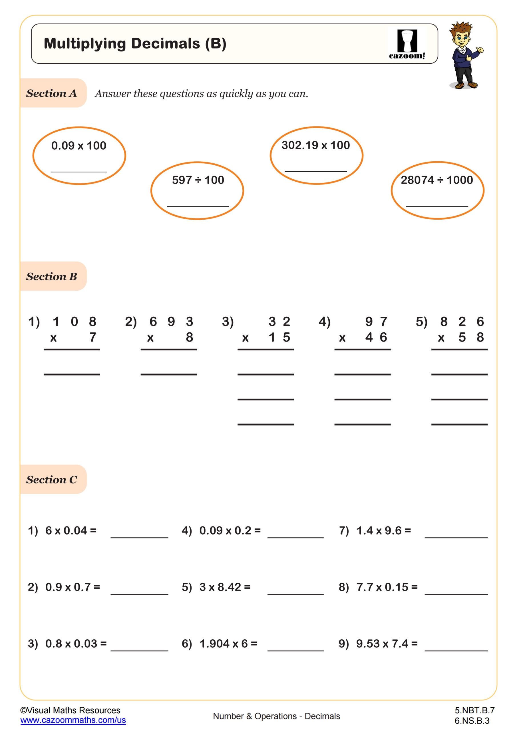 Multiplying And Dividing Decimals Worksheet 5th Grade PDF Worksheets Multiplying And Dividing Decimals Worksheet 5th Grade PDF Worksheets