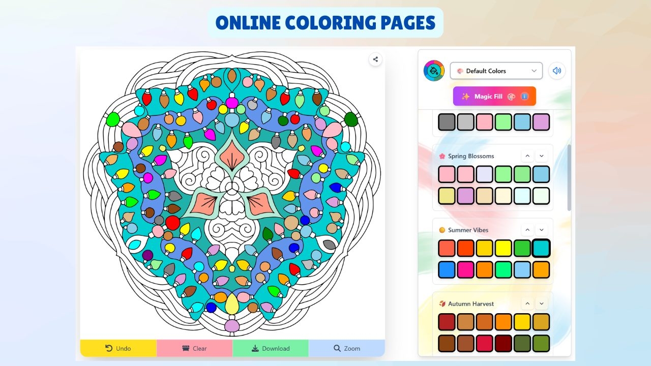 Online Coloring Pages Free Easy to Use Tool Coloring Bunny