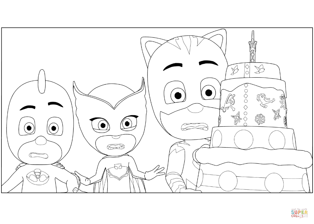 Pj Masks 20 Free Printable Coloring Pages Pj Masks 20 Free Printable Coloring Pages