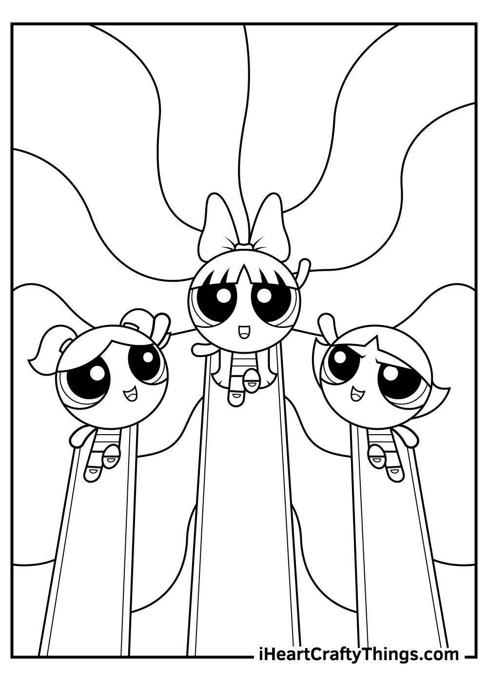 Powerpuff Girls Coloring Pages 25 Free Printable PDFs