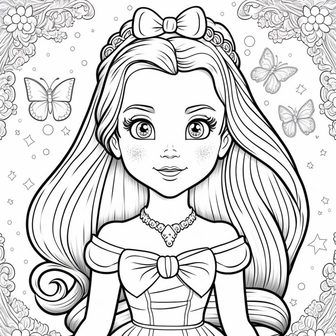 Princess Coloring Book Printable Coloring Book Princess Coloring Pages Girls Printable Pages Girls Printable Drawing Pages 50 Pages Etsy Princess Coloring Book Printable Coloring Book Princess Coloring Pages Girls Printable Pages Girls Printable Drawing Pages 50 Pages Etsy