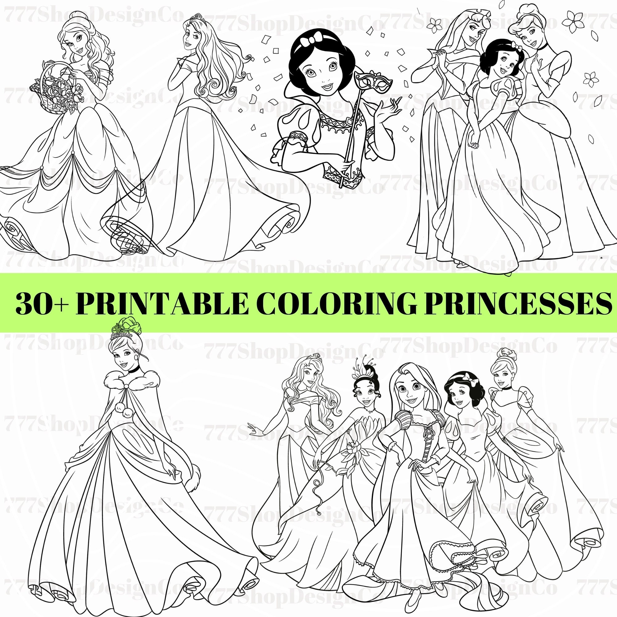 Princess Coloring Sheets PDF 30 Coloring Pages Kids Creative Activity Book For Kids Toddlers Pdf Etsy Princess Coloring Sheets PDF 30 Coloring Pages Kids Creative Activity Book For Kids Toddlers Pdf Etsy