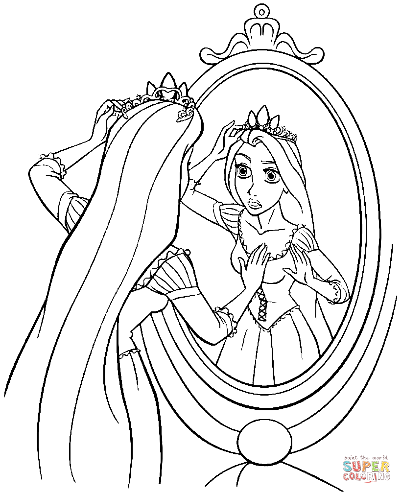 disney princess rapunzel coloring pages disney princess rapunzel coloring pages