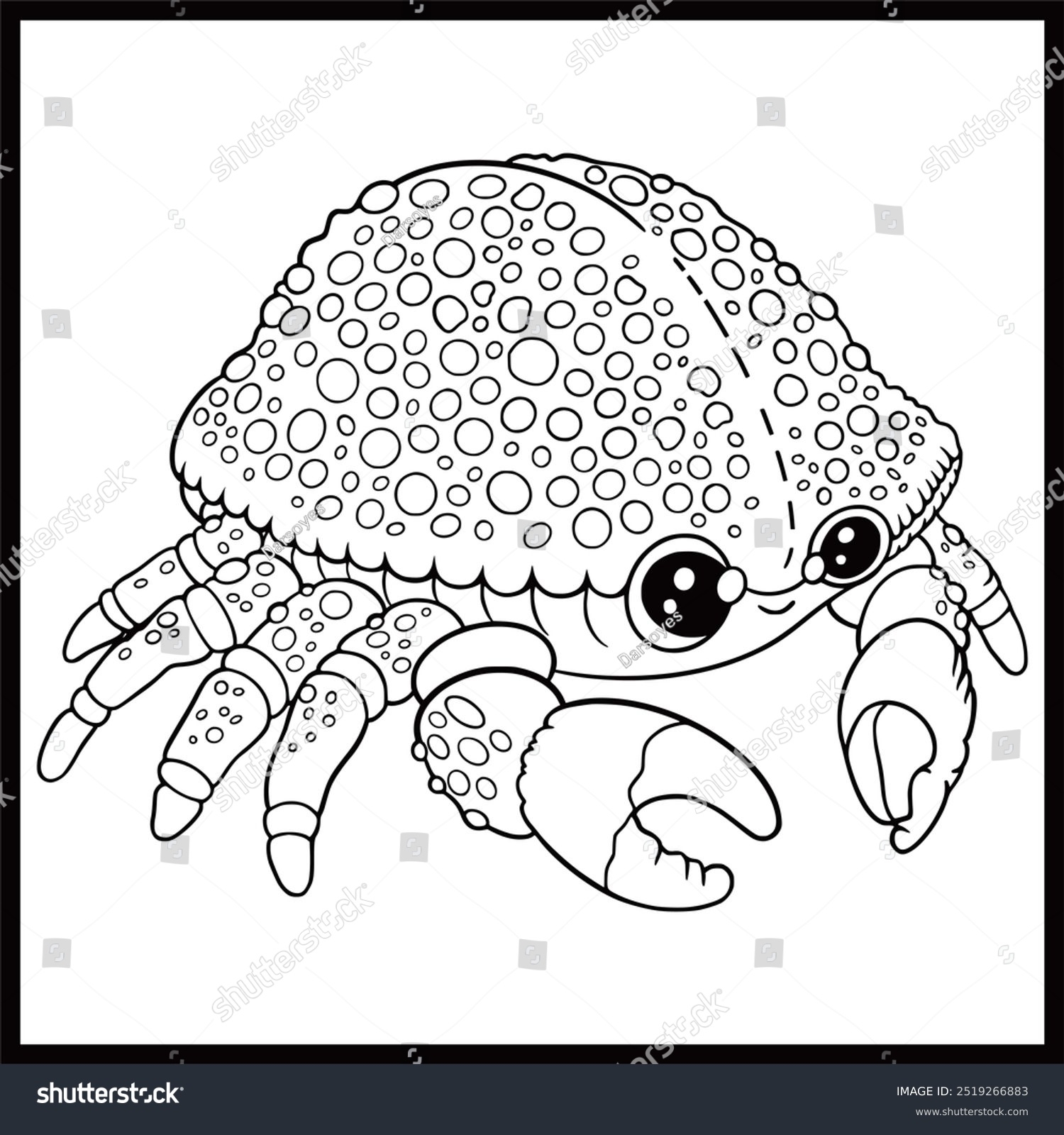 coloring pictures of crabs