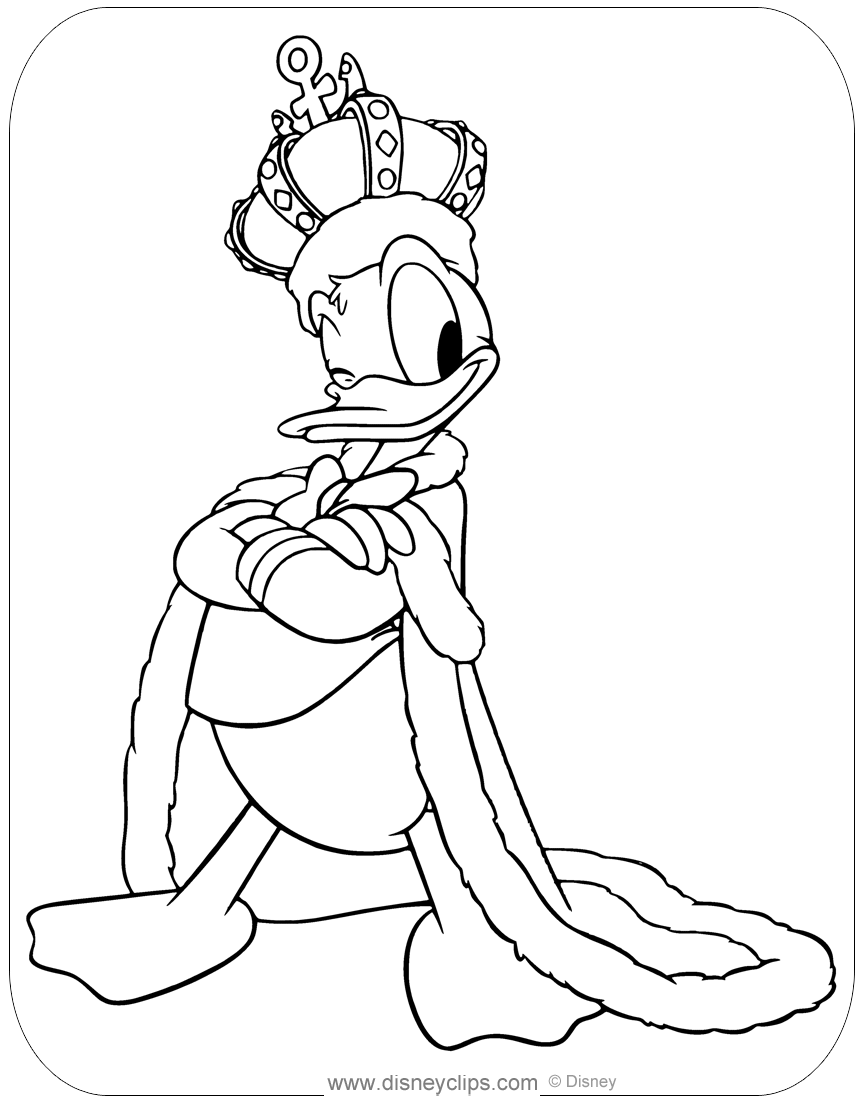 donald duck coloring page donald duck coloring page