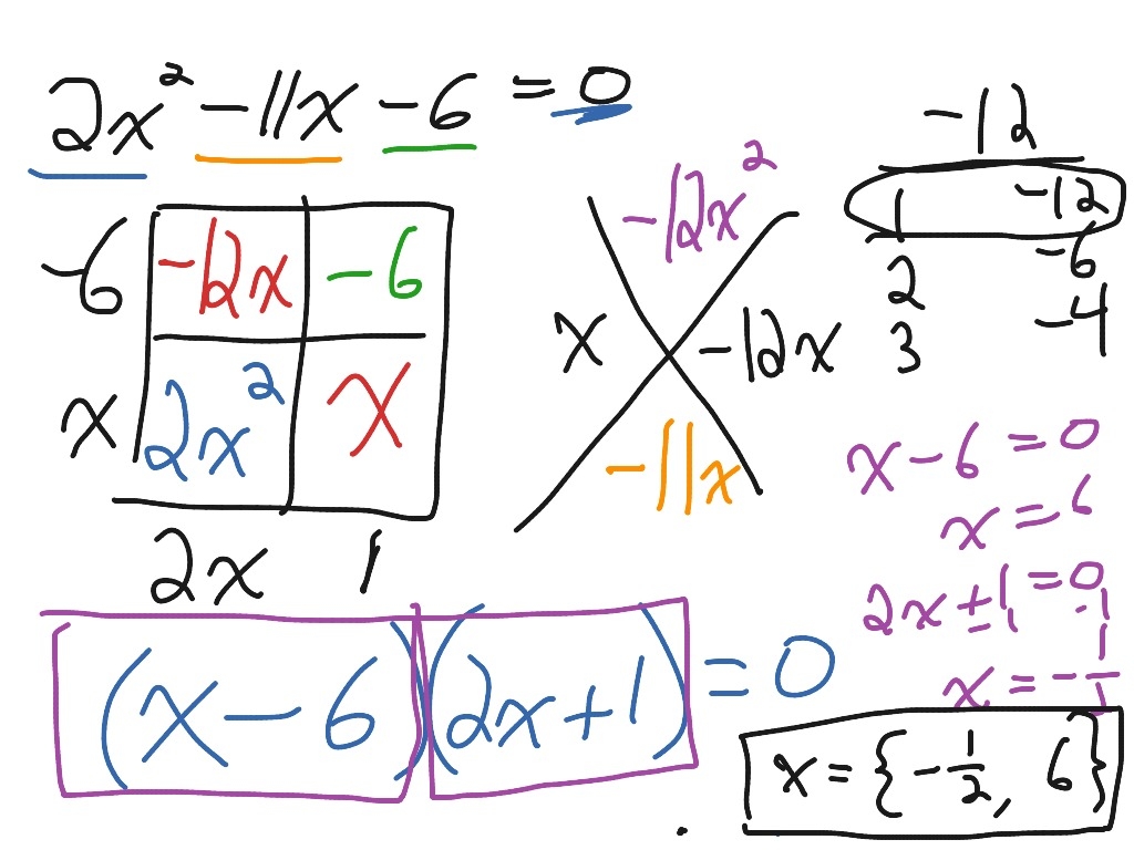 Quadratic Equations With Generic Rectangles And Diamond Problems Math Algebra Quadratic Equations ShowMe Quadratic Equations With Generic Rectangles And Diamond Problems Math Algebra Quadratic Equations ShowMe