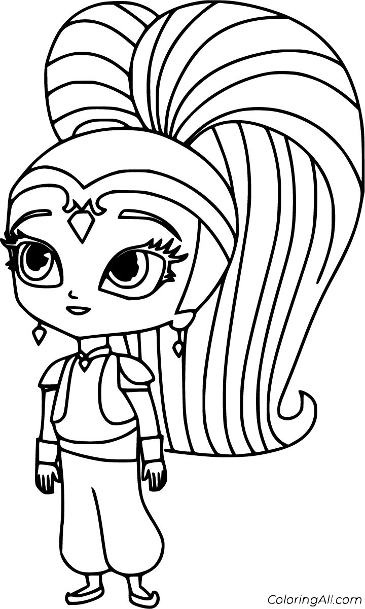 shimmer and shine coloring pages shimmer and shine coloring pages
