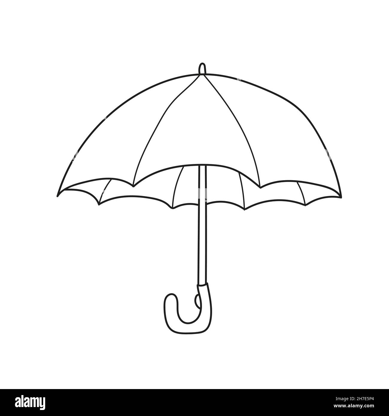 Simple Coloring Page Illustration Of Isolated Black And White Umbrella For Coloring Book Stock Vector Image Art Alamy Simple Coloring Page Illustration Of Isolated Black And White Umbrella For Coloring Book Stock Vector Image Art Alamy