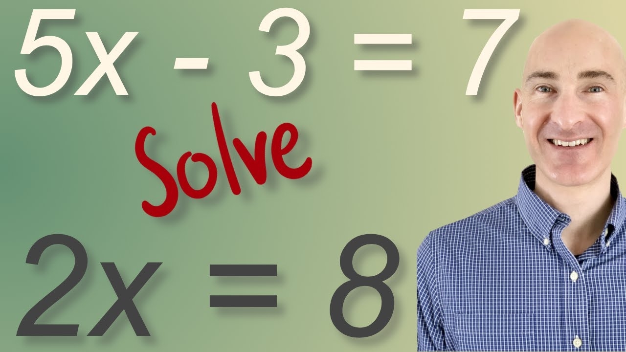 Solving 1 Step And 2 Step Equations YouTube