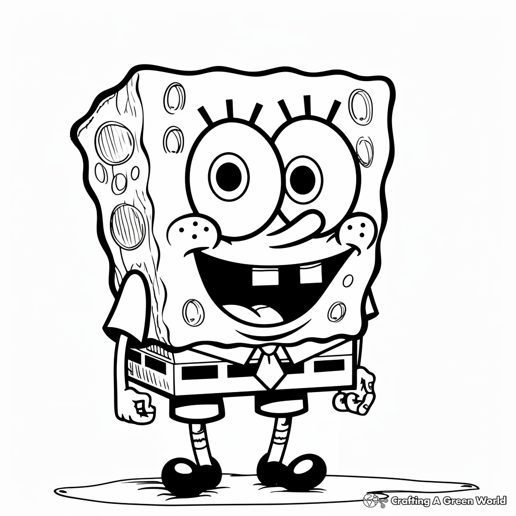 Spongebob Coloring Pages Free Printable 