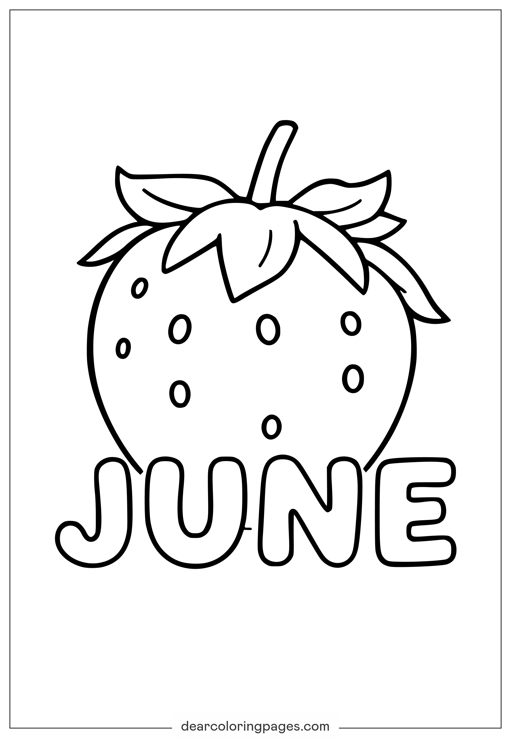 coloring pages for strawberry