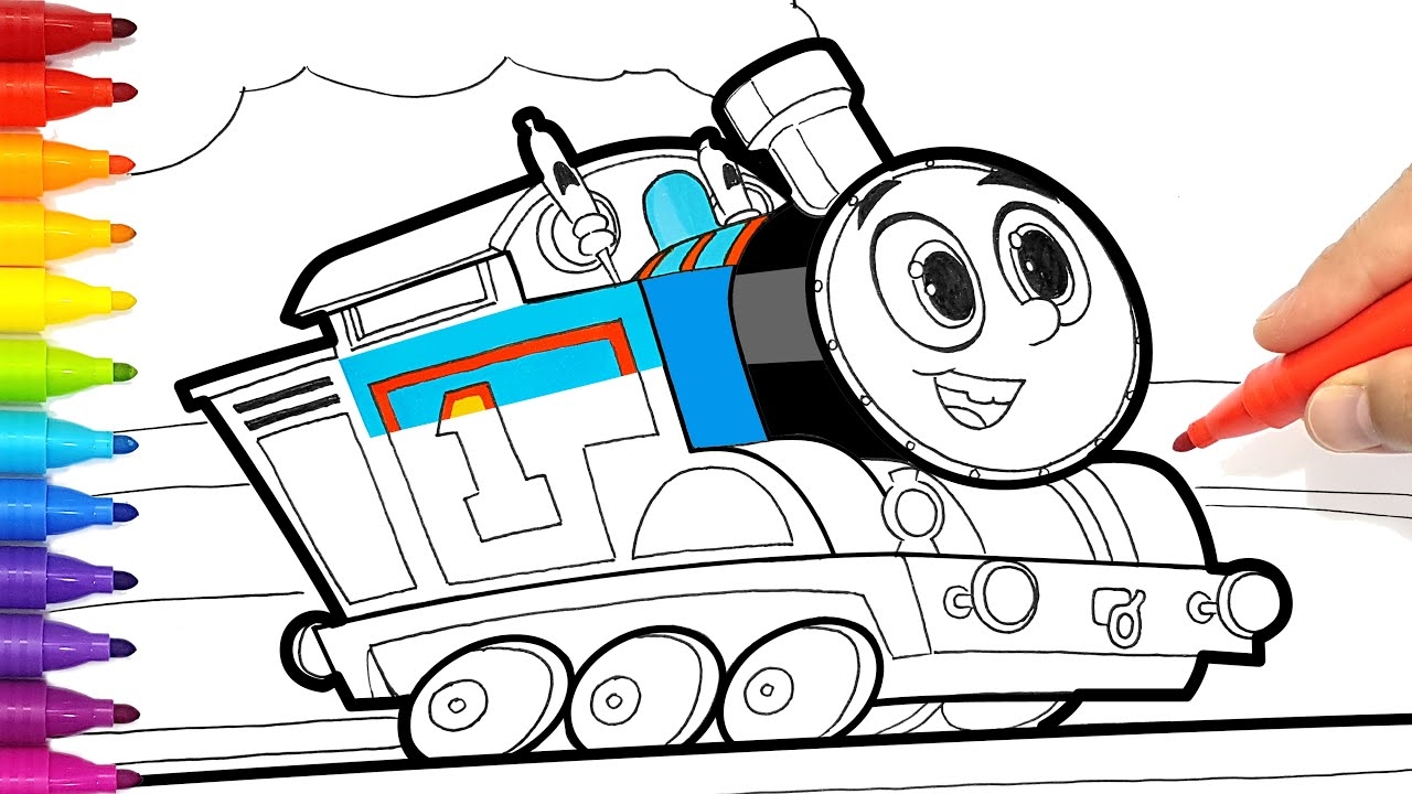 thomas pictures to color thomas pictures to color