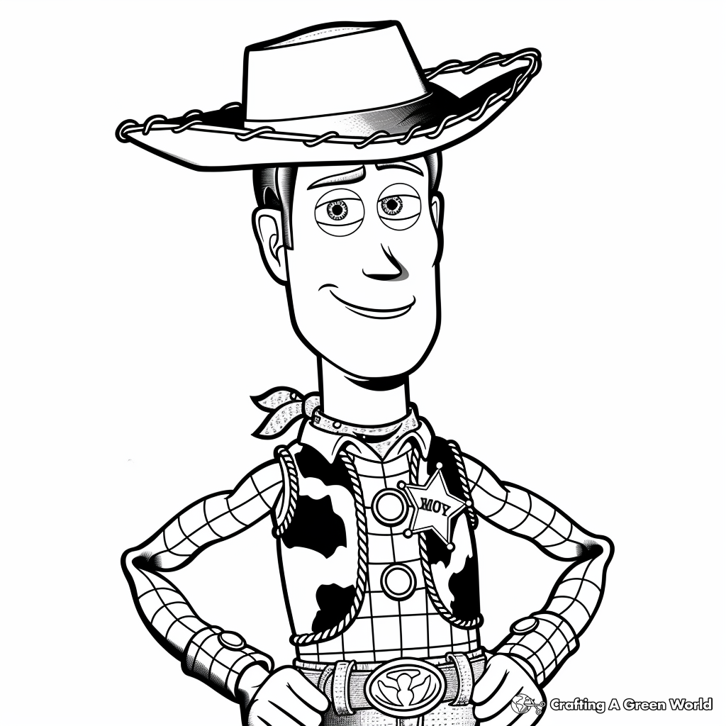 Toy Story 2 Coloring Pages Free Printable 