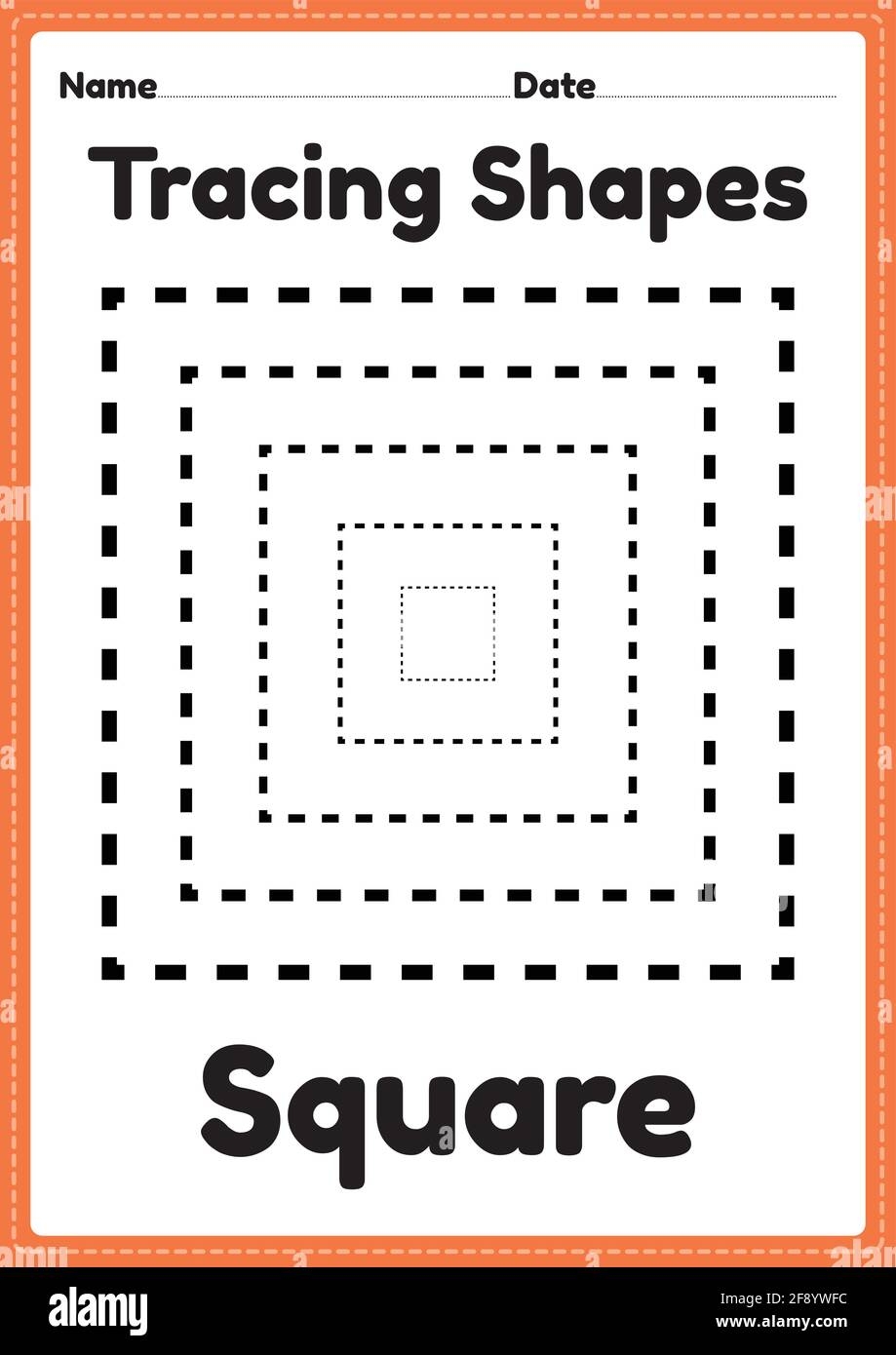 square worksheets for preschool square worksheets for preschool