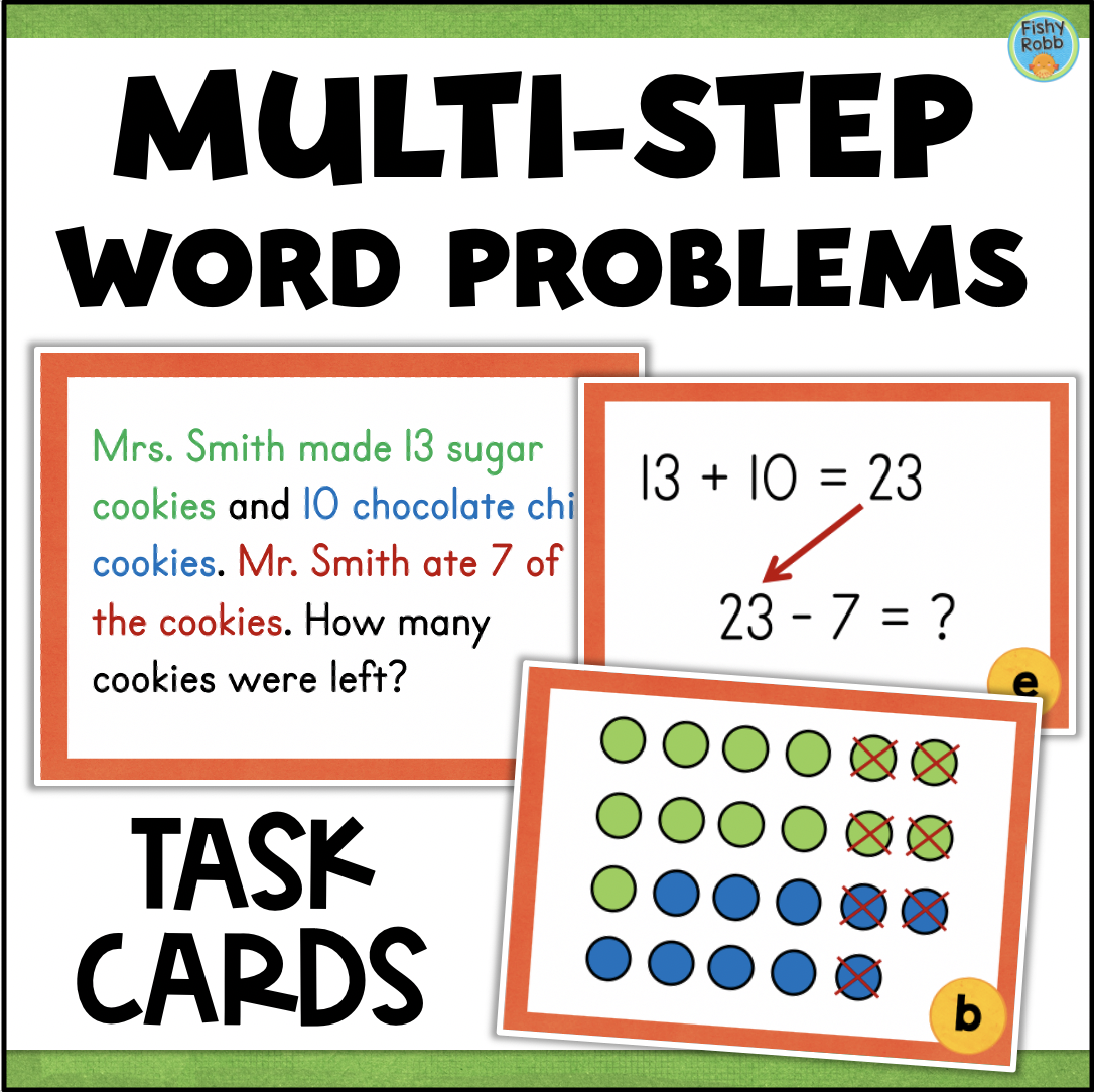 Two Step Word Problems Multistep Addition And Subtraction Made By Teachers