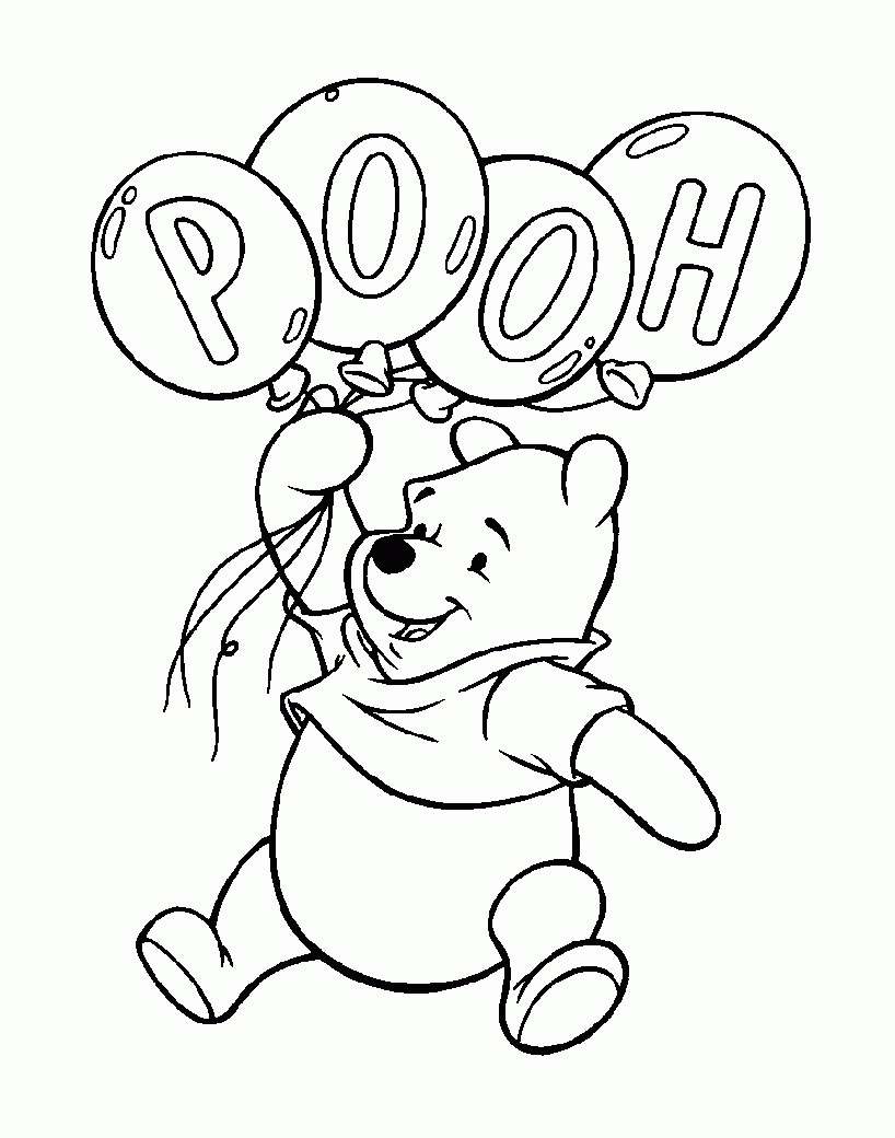 pooh bear coloring pictures pooh bear coloring pictures