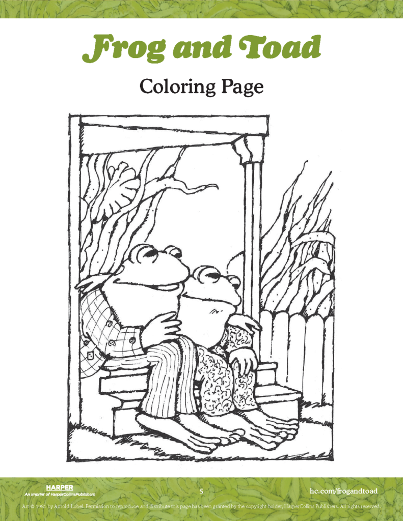 Write Letters With Frog And Toad HarperCollins